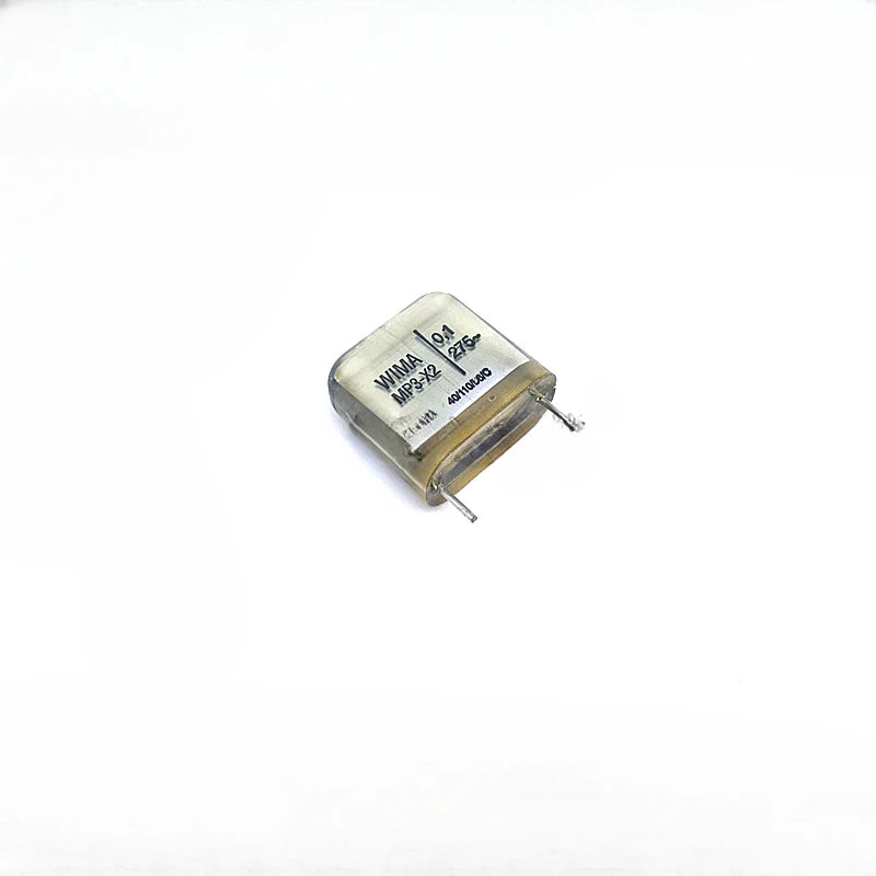2PCS/5PCS/20PCS/Lot WIMA MP3-X2 0.1UF 275VAC 275VAC0.1UF Foil Film Capacitor 275V 100nF 275VAC104 104 Pitch=15MM
