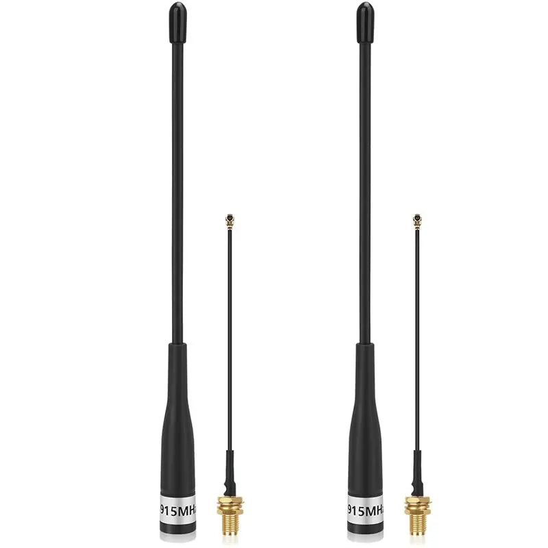 FULL-915Mhz Lora Antenna 10Dbi Gain, Long Range Omni SMA Male With Cable For Meshtastic 2Pcs