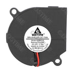 Gdstime Blower 5015 Fan 24V 50x50x15MM Turbo Fan 50MM Dual Ball Brushless Cooler Fan 8500RPM High Speed for 3D Printer Part