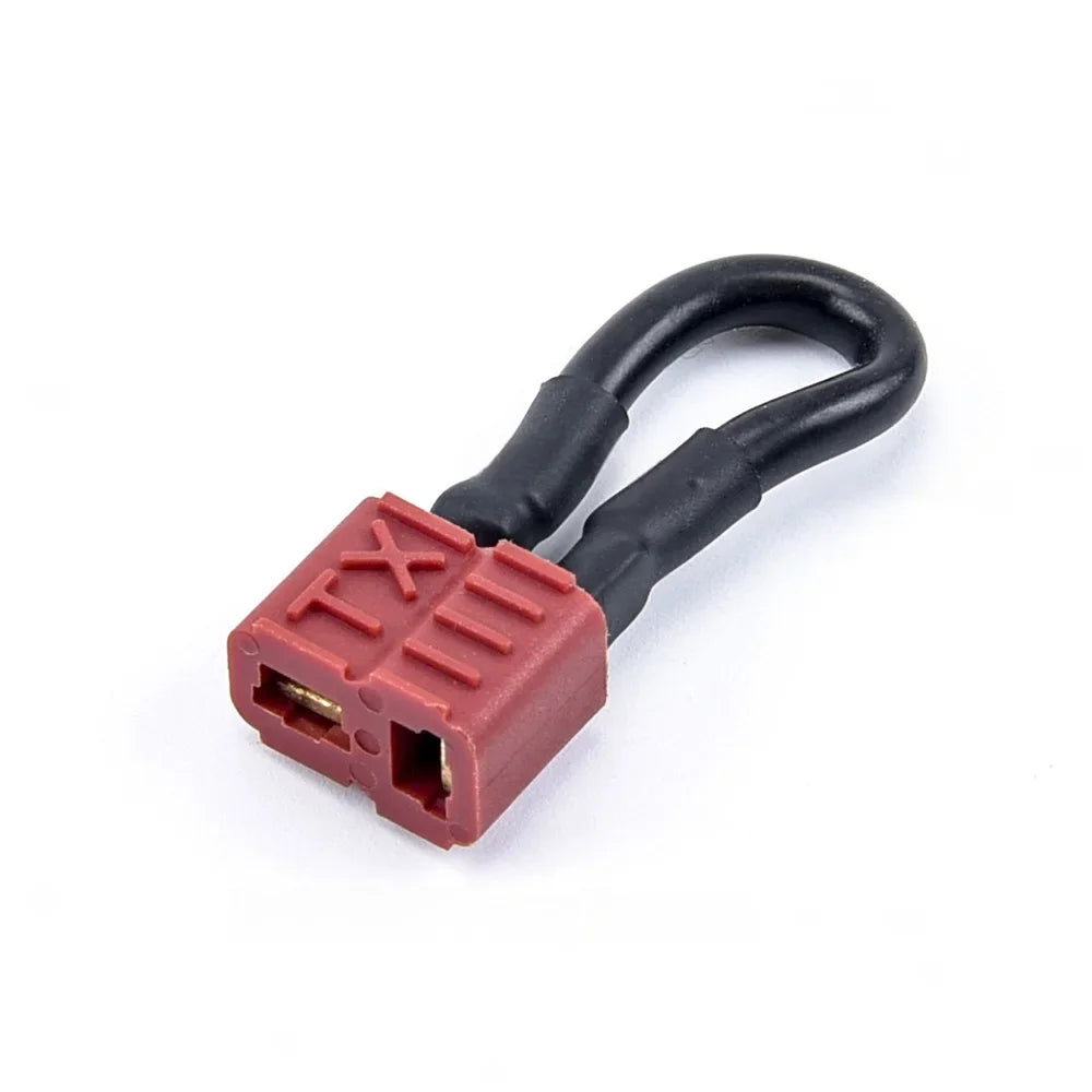 HPXGRC 1Pcs T Deans XT30 XT60 XT90 XT90S EC3 EC5 TRX JR MPX Plug for Bind Plug Loop Connector Short Circut Battery Jumper Cable