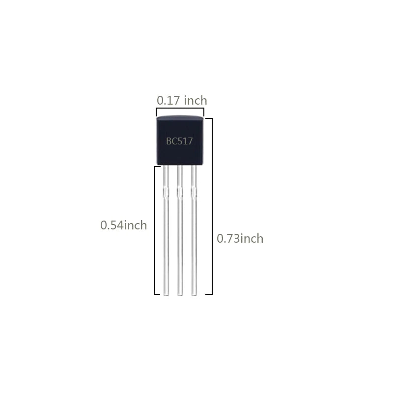 10 Values NPN PNP Power Transistors Assortment Kit BC327 BC337 BC517 BC547 BC548 BC549 BC550 BC556 BC557 BC558 Each Value 10PCS