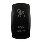CUSTOM Dual RED Led Laser Etched Rocker Switch ON-OFF ON-OFF-ON (SPST DPDT) for ARB/Carling/NARVA 4x4 Caravan Accessories SUV