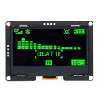 2.4" 2.42 inch 128x64 OLED LCD Display Module SSD1309 12864 7 Pin SPI/IIC I2C Serial Interface for Arduino UNO R3 C51