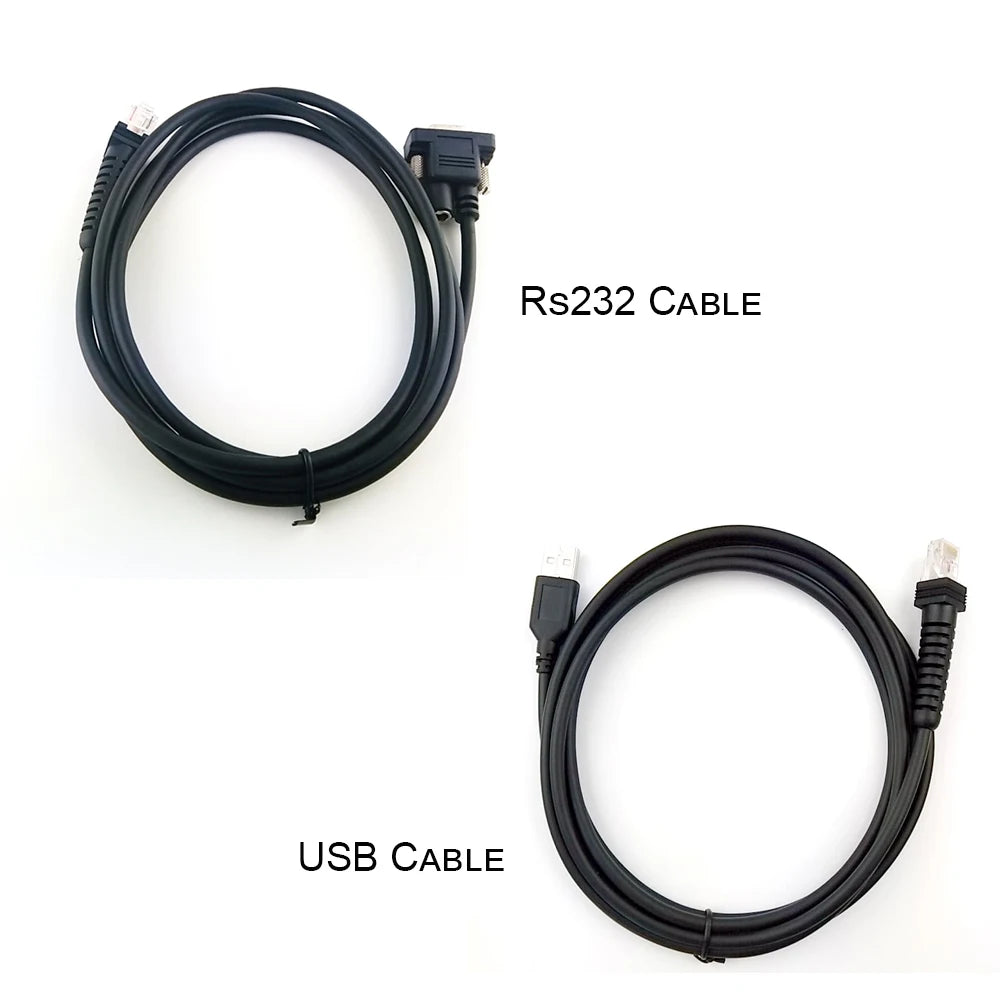 BarCode Scanner USB or RS232 Cable 2M(7feet) For Datalogic PSC PD7100 7000 1100i 800i RS232 DB9 Serial Interface