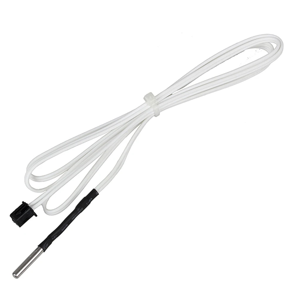 2pcs HT-NTC100K Thermistor Temperature Sensor 3D Printer Parts for High Temperature Filament 350 Degrees B3950 For1M 2M