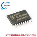 STC STC8G1K08-36I-SOP8 STC8G1K08-38I-SOP16 STC8G1K08-38I-TSSOP20 Single-Chip 1T 8051 Enhanced Microcontroller MCU IC Controller