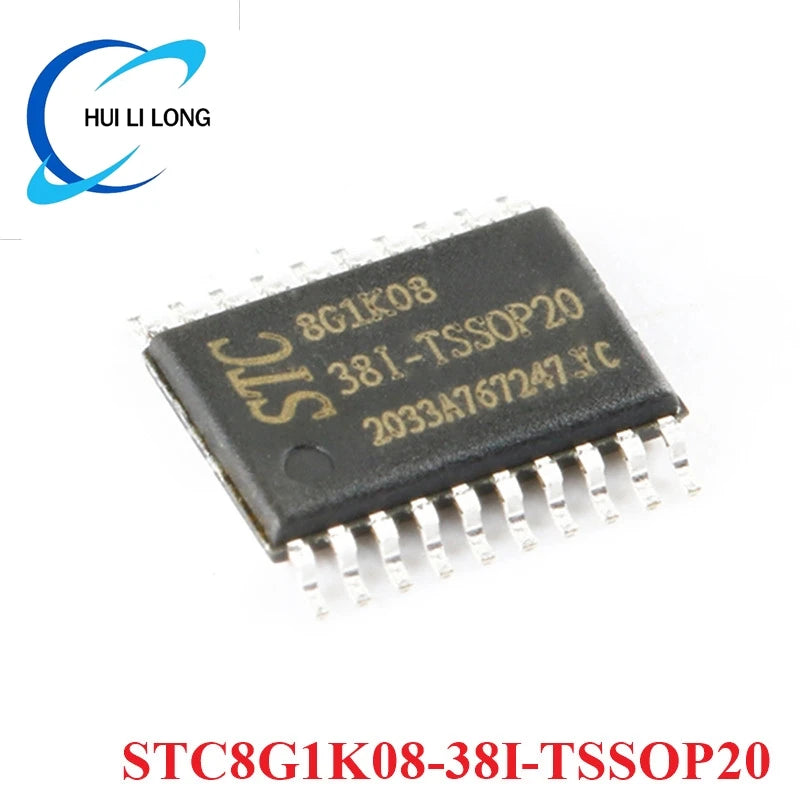 STC STC8G1K08-36I-SOP8 STC8G1K08-38I-SOP16 STC8G1K08-38I-TSSOP20 Single-Chip 1T 8051 Enhanced Microcontroller MCU IC Controller