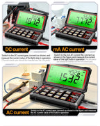 Digital Car Multimeter ANENG 623 Engine Speed Test Auto AC/DC Voltage/Current Ohm Meters Capacitance Car Pulse Width Test Tools