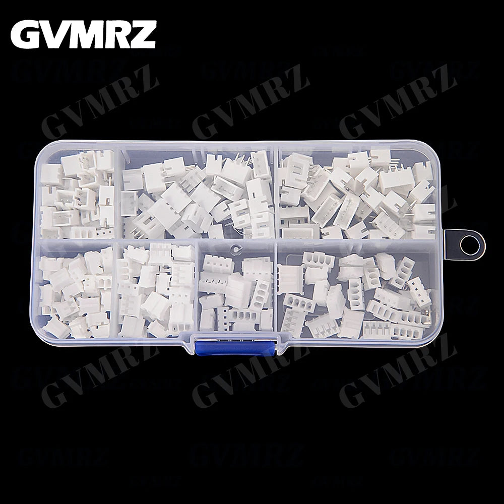 180PCS PH2.0 JST Male Female Plug Socket PH 2.0mm Connector kit Straight Pin 2P 3P 4P Pitch 2.0mm