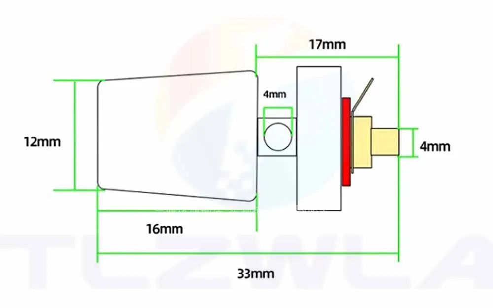2PCS Banana Connector 4MM Amplifier The Speaker Terminal Banana Plug Socket Connector