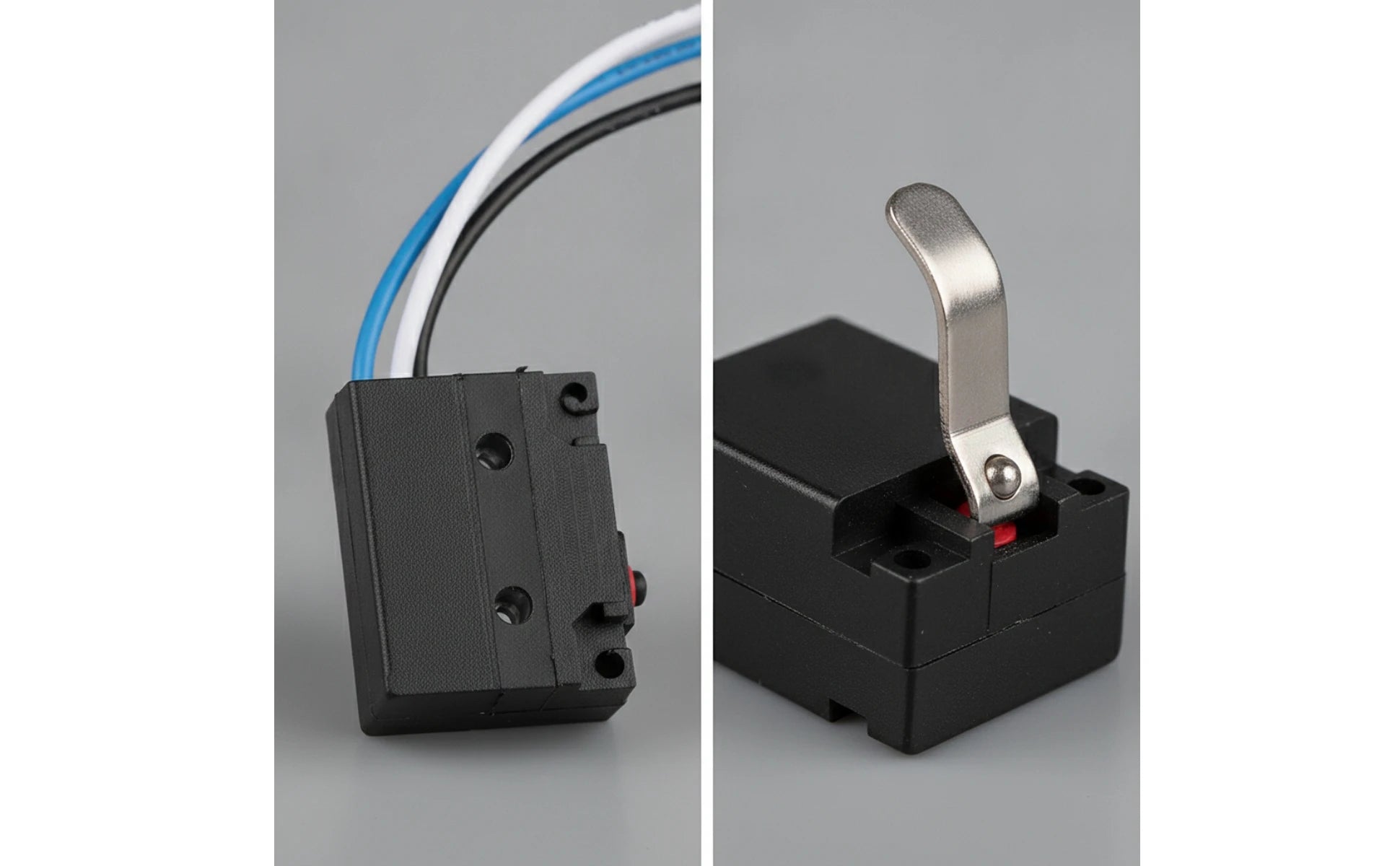 Waterproof Micro Switch with Lever Sealed Micro Switch with Lever for Electricians, Electrical Control, Appliances