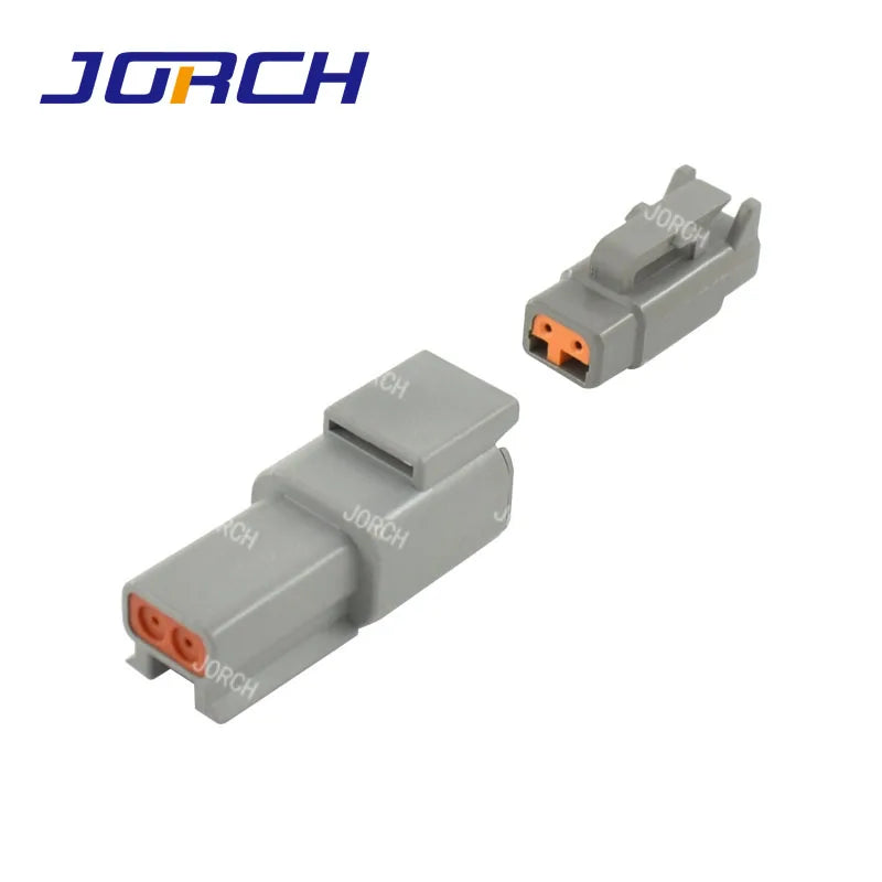 DTM 2Pin DTM06-2S DTM04-2P Waterproof Electrical Connector Inlet Air Temperature Sensor Plug with Round Terminals