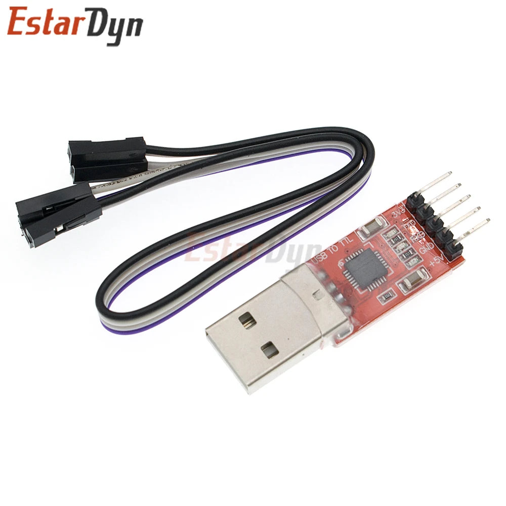 CP2102 chip module, USB to serial port module, adapter, USB to TTL, STC downloader, UART