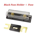 30A-500A Fuses AMP ANL Fuse Holder Bolt-on Automotive Fuse Holders Fusible Link with Fuse