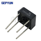 5pcs free shipping KBPC608 800V 6A Diode bridge rectifier