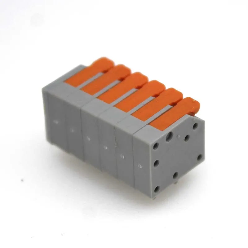 1Pcs PCB terminal block FS1.5 DA803R 2601 1.5 mm² spacing 3.5 or 5.0 mm pitch gray 2601-1102 3 4 5 6