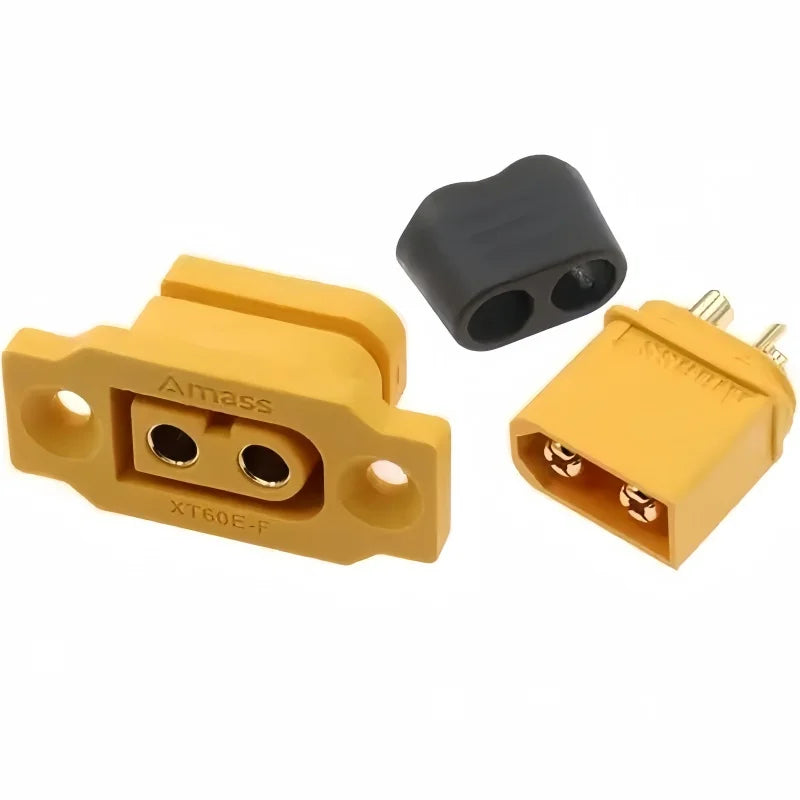 XT60 Model Aircraft Power Battery Plug XT60E-M / XT60E-F / XT60H-F Can Be Fixed With Nut Extension Cord