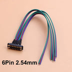 1Set 2.5/2.54 MM Pitch Spring Loaded Male Female 2P 3 4 5 6 7 8  Pole Through Holes PCB BTB Connector 2A DC Magnetic Pogo Pin