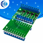 MOS FET 4 Channel Pulse Trigger Switch Controller Board PWM Optocoupler Opto-isolator Driver Board for Motor LED Light