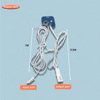 Drill-Free & Partitioned Touch Sensor - Multi-Function Wood Penetration Switch, DC5-24V for Wardrobe Cabinet Wooden Furniture,