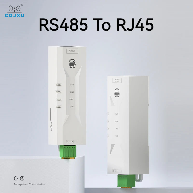 RS485 to Ethernet Serial Server COJXU NE2 Series MQTT IOT Communication DC 8-28V ModBus Gateway TCP/IP to RTU