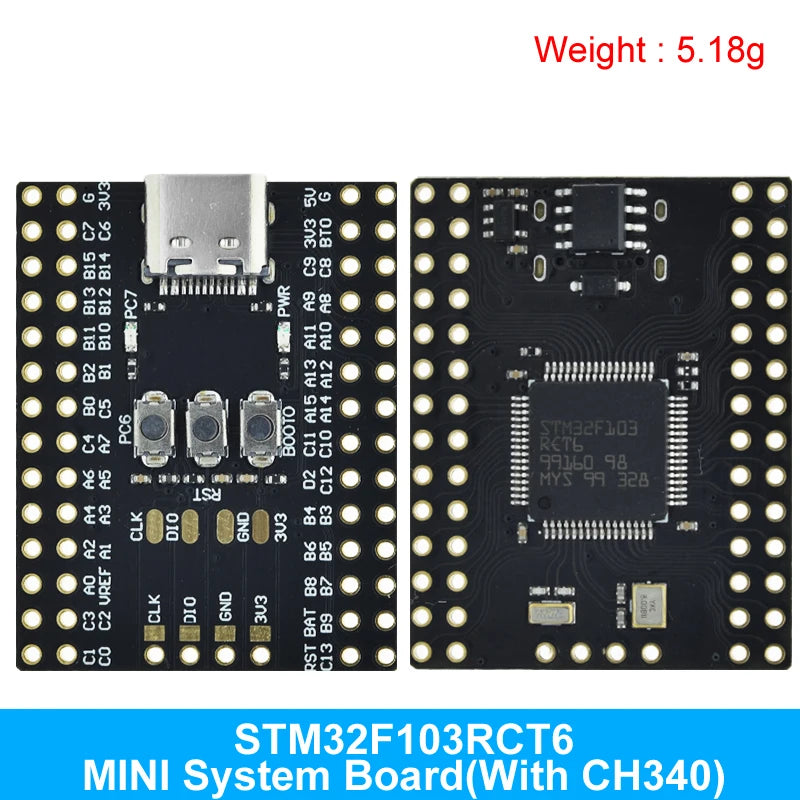 STM32F103C8T6/RCT6 STM32F401RET6 CH340 Development Board Microcontroller Core Board ARM Architecture Minimum System Correx-M3