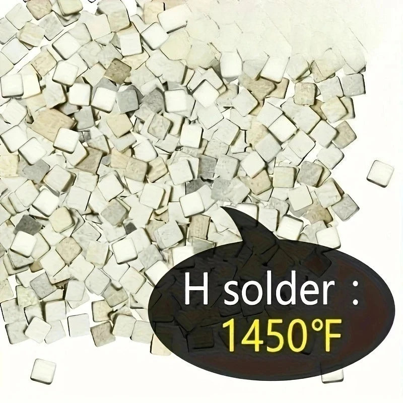 Silver Solder Wire & Sheet for Jewelry Making DIY Ring Bracelet Repair Multi Temp - Professional Easy to Use Soldering Craft Kit