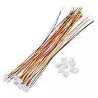 5 Sets JST ZH 1.5mm Micro Connectors 2/3/4/5/6/7/8/9/10/12 Pin with 100mm Pre-soldered Wires