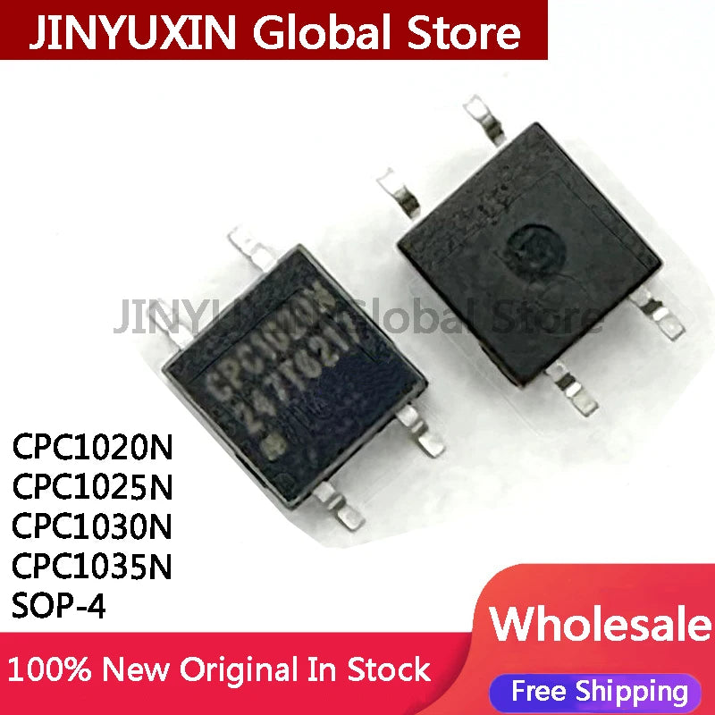 10Pcs CPC1020N CPC1025N CPC1030N CPC1035N SOP-4 Optocoupler Solid State Relay IC In Stock Wholesale