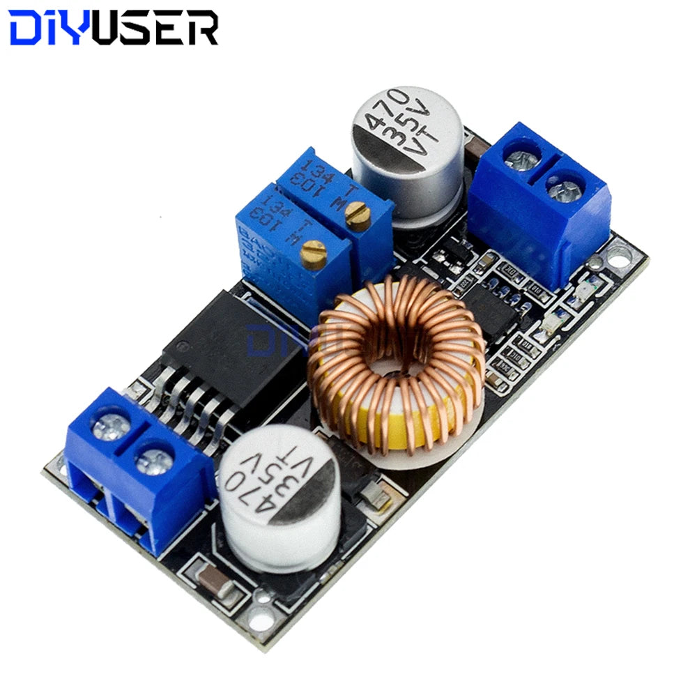 XL4015 5A DC-DC Step Down Buck Converter Fixed Frequency Adjustable Voltage Power Module
