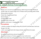 1S 2S 3S 4S 5S 6S 3A 15A 20A 30A Li-ion Lithium Battery 18650 Charger PCB BMS Protection Board For Drill Motor Lipo Cell Module