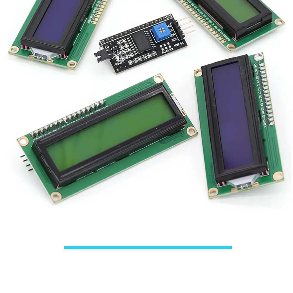 DC5V LCD1602 Screen Module 16*2 Display in ASCII Character Set PCF8574 I2C Interface Expand for Arduino development