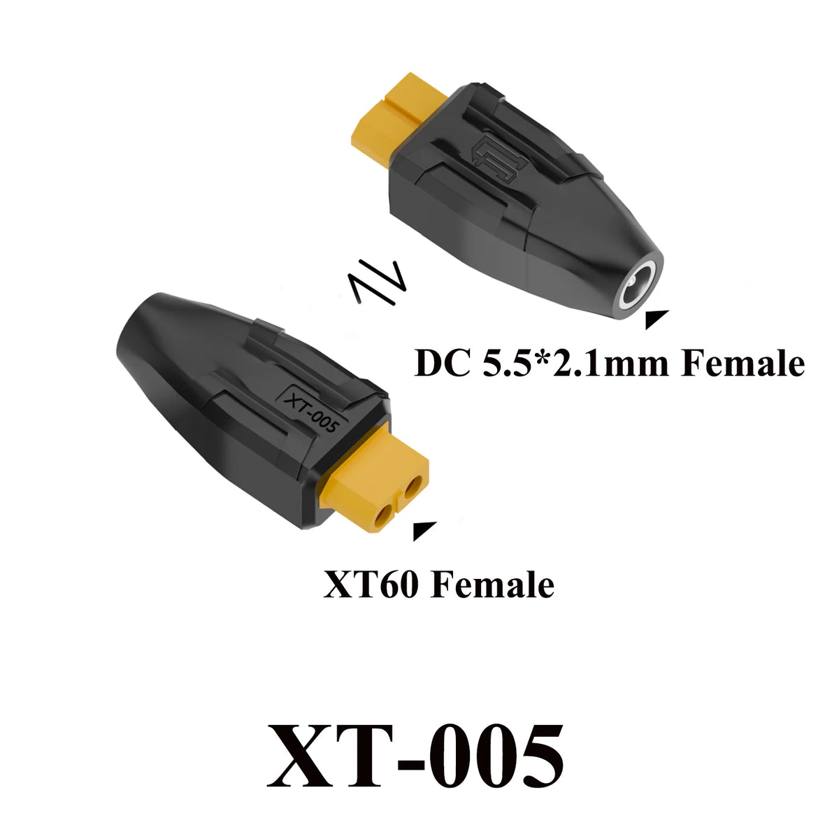XT60 to EC5 Type C Adapter DC 5.5X2.5 5.5X2.1 7.4X5.0 7.9X5.0mm to XT60 Connector Model Airplane Battery Charger Plug Converter