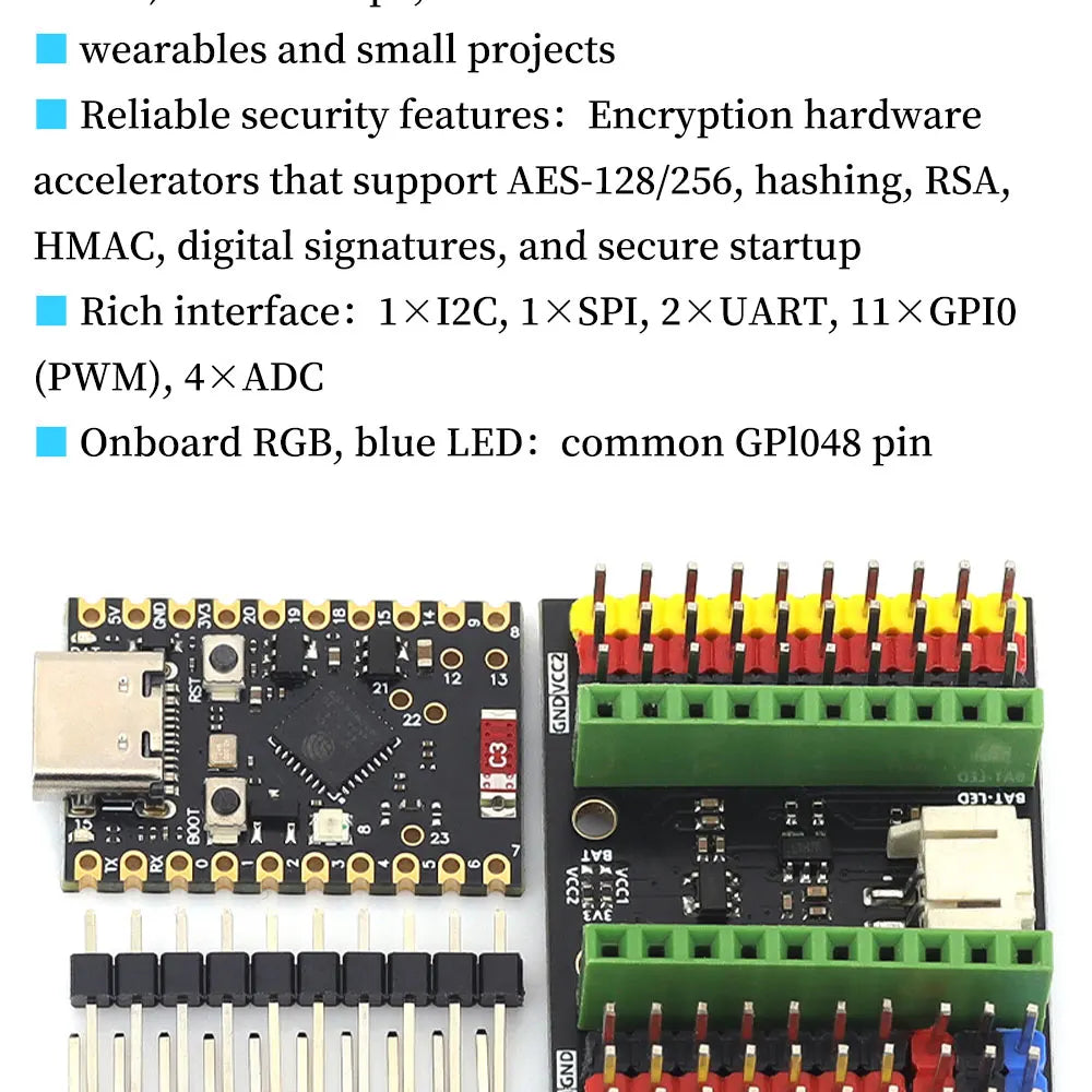 MINI ESP32-C6 SuperMini Development Board Microcontroller Programming Learning Controller Core Board