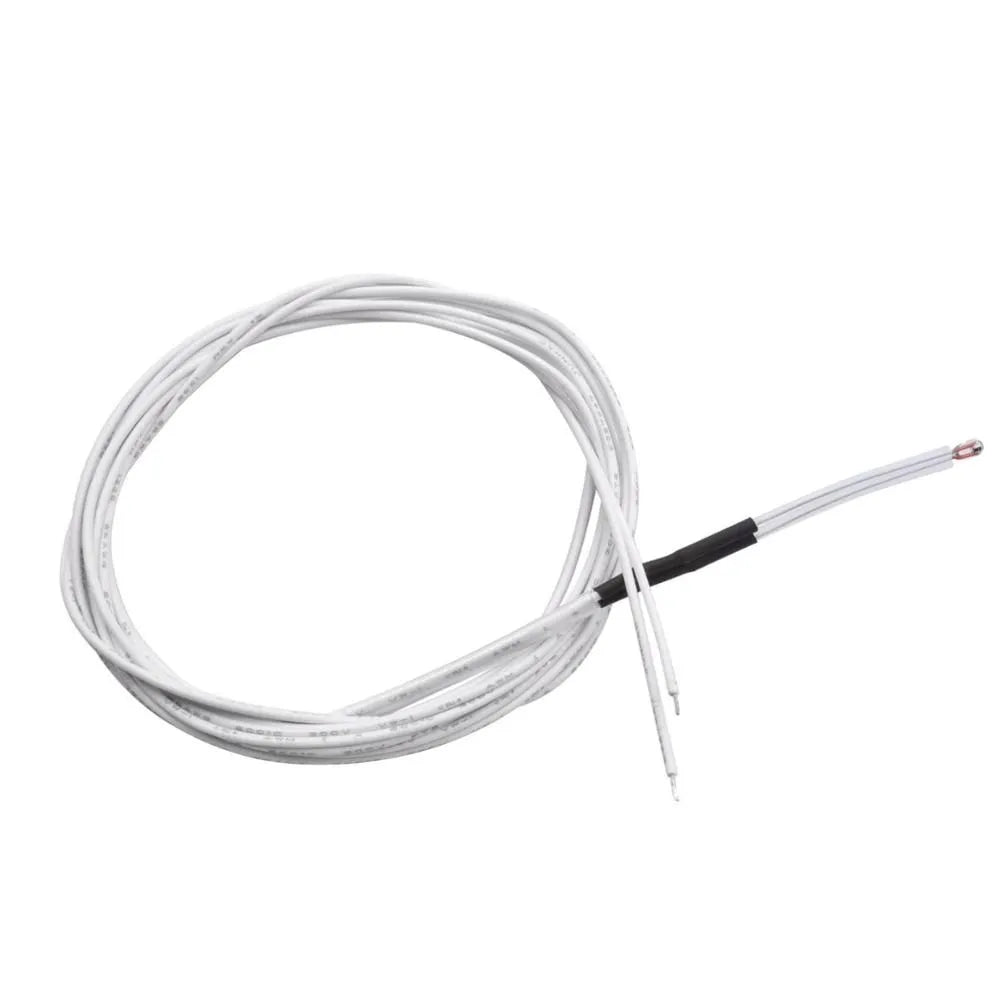 1/5Pcs 100K Ohm Resistor NTC 3950 Thermistor Thermal Sensors No/Dupont/XH2.54 Terminal With 1 Meter Cable 3D Printer Parts