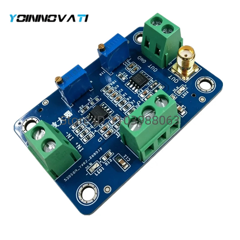 1PCS INA128 INA129 Precision Instrument Amp Module Adjustable Gain Offset Differential Weak Signal Amplifier