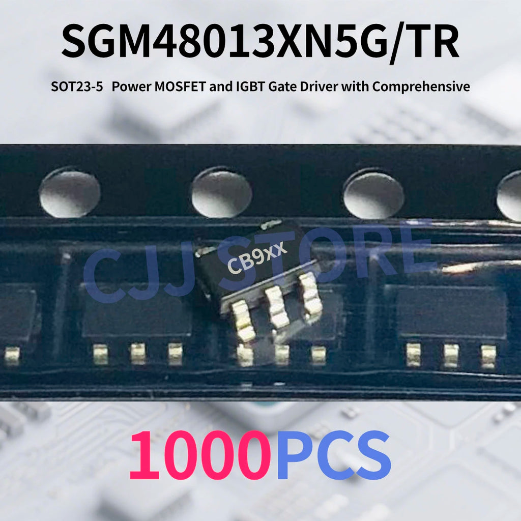 SGM48013XN5G/TR CB9xx Marking CB9LT CB9RH SOT23-5 SMD Power MOSFET and IGBT Gate Driver with Comprehensive IC
