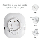 HEIMAN Standard Zigbee Combustible Gas Sensor – Natural Gas & LPG Leak Detector for Smart Home Security Alarm