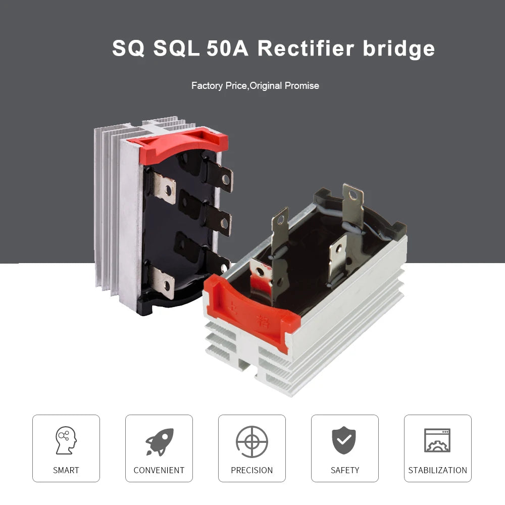 High Current Rectifier Bridge SQL50A1200V Single or Three Phase  Fast Recovery Diode Rectifier Laser Diode Module 10A To 50A