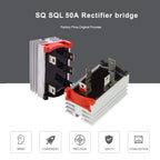 SQ SQL5010 1000V High Current Three Phase Rectifier Bridge 10A 20A 30A 40A 50A Fast Recovery Diode Rectifier Laser Diode Module