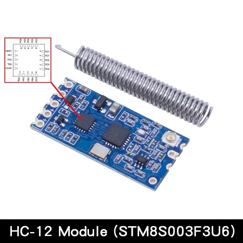 HC-12 SI4438 wireless module 1KM long distance 433MHz wireless serial port module UART interface
