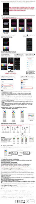 Tuya Wifi LED SPI RGBIC RGBWIC Controller WS2811 WS2812B SK6812 Addressable LED Strip Light Voice Control Alexa Google 5-24V