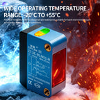 ZHICAN ZC3E Background Suppression Laser Photoelectric Sensor Adjustable Distance Diffuse Reflective Detection Switch