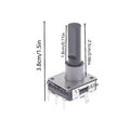 【G】EC16 Rotary Encoder 12 Position 25mm Shaft Accurate 12 Pulse Module for Industrial Automation Control Systems