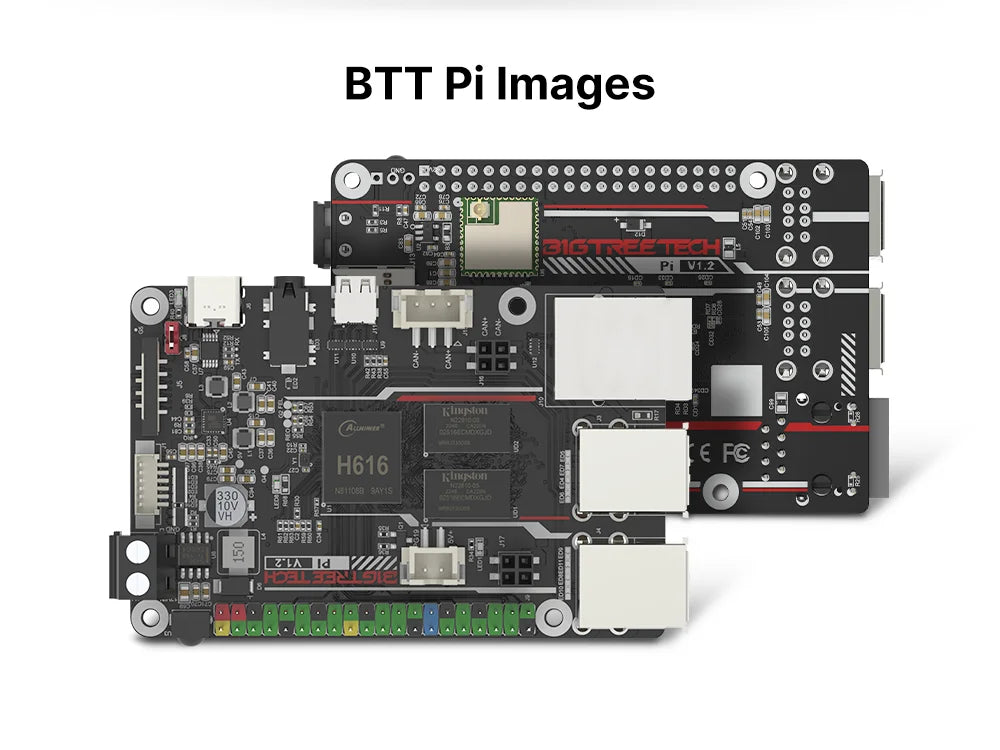 BIGTREETECH BTT PI V1.2 Quad Core Processor With 2.4G WiFi 40Pin GPIO VS Raspberry PI For Klipper I3 CoreXY 3D Printer DIy User