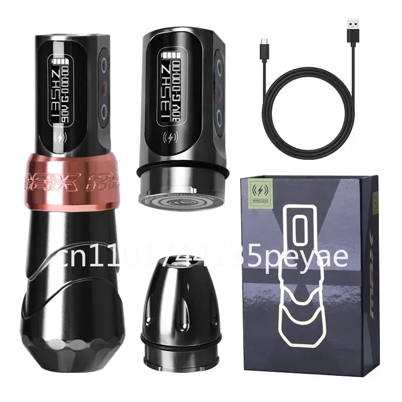 FK Iron Flux Max New Popular Professional Wireless Rotating Tattoo Machine Pen 3.5mm, 4.0mm, 4.6mm Stroke Art Home Page