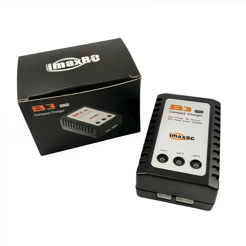 IMAX B3 PRO Lipo Battery Compact Balance Charger 7.4V/11.1V 2S 3S 110-240V Lipo Power Supply Charger EU Plug For RC Model Parts