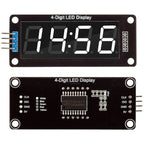Red/Green/White/Yellow/Blue Colors TM1637 0.56" LED Display Digital Tube Decimal 7 Segment 4 Digit Clock Double Displays Dots