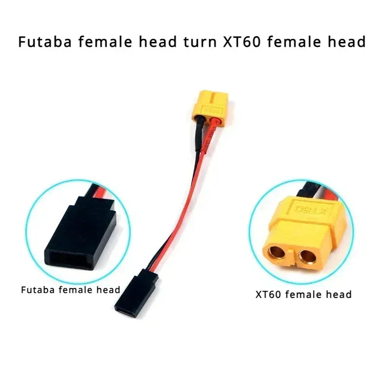 1-10Pcs JST XT30 XT60 JR Tamiya T Plug Male Female Cable Converter Wire Length 10CM 22AWG Silicone Wire