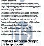 PICKIT3 PIC KIT3 PICKIT 3.5 Programmer Offline Programming PIC Microcontroller Chip +PIC Programmer adapter seat